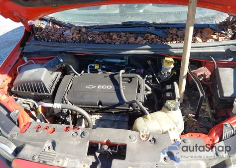 2012 Chevrolet Sonic 2Lt из США, поврежденный, VIN 1G1JC6SH2C4137111